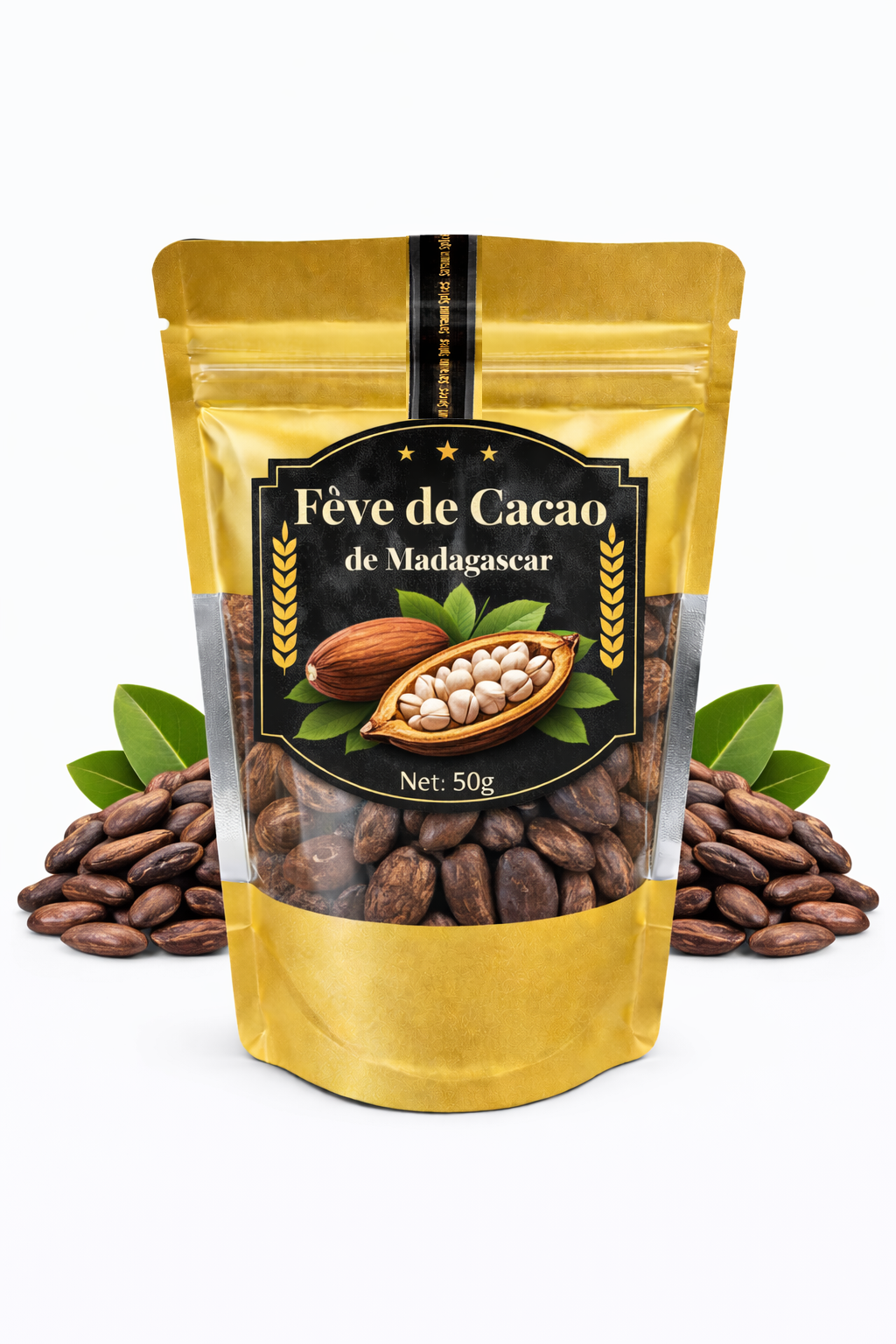 Cacao en fève