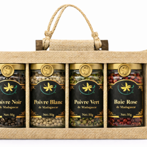 Coffret 4 poivres 50g