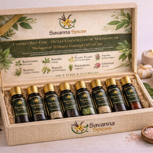 Coffret Bien-Être – Huiles Essentielles de Madagascar